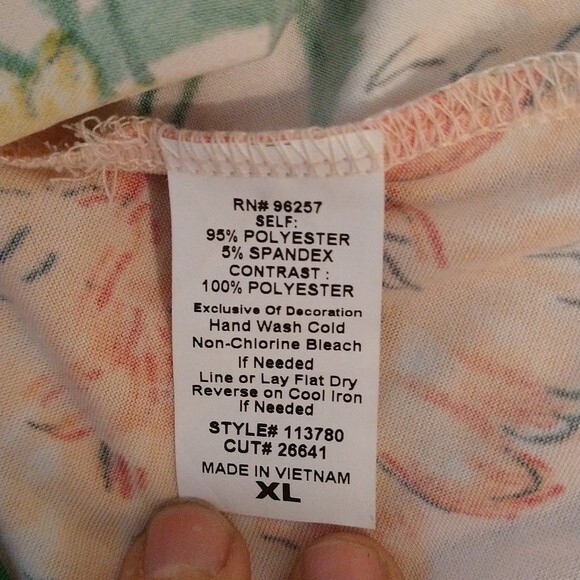 Perception concept Flared Sleeve Top xl Embroidered  Boho - Picture 9 of 9